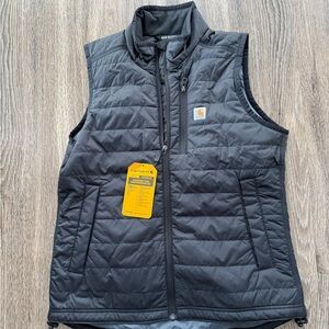 Carhartt Black Quilted Vest - Rain Defender